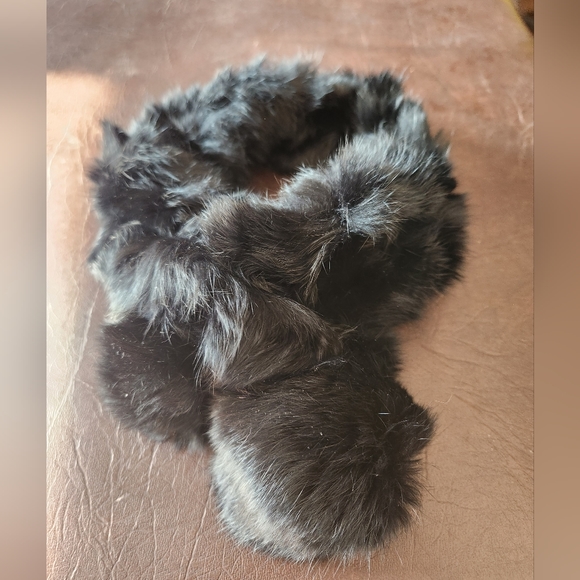 Fur Collar Scarf for Women Faux Fur Scarves Neck Shrug - Picture 3 of 7